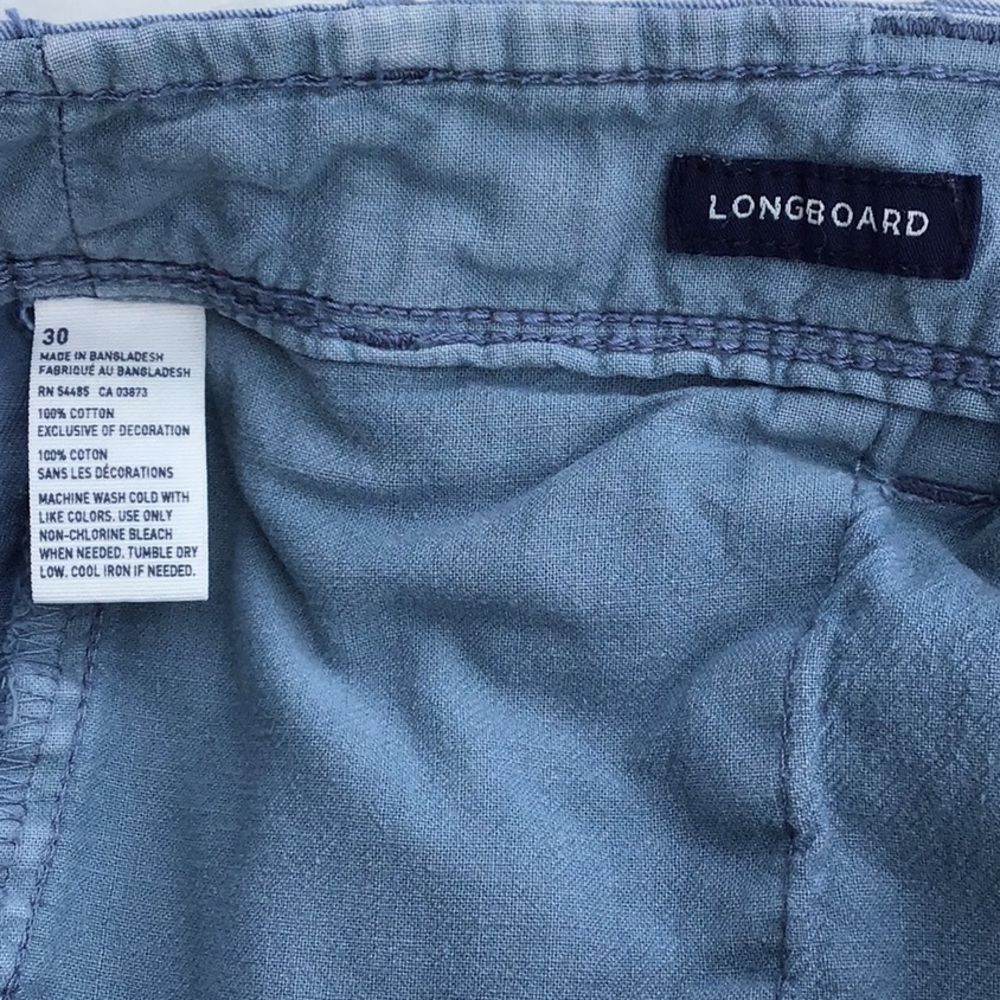 American Eagle Longboard Slate Blue Shorts Size 30 - Picture 5 of 8